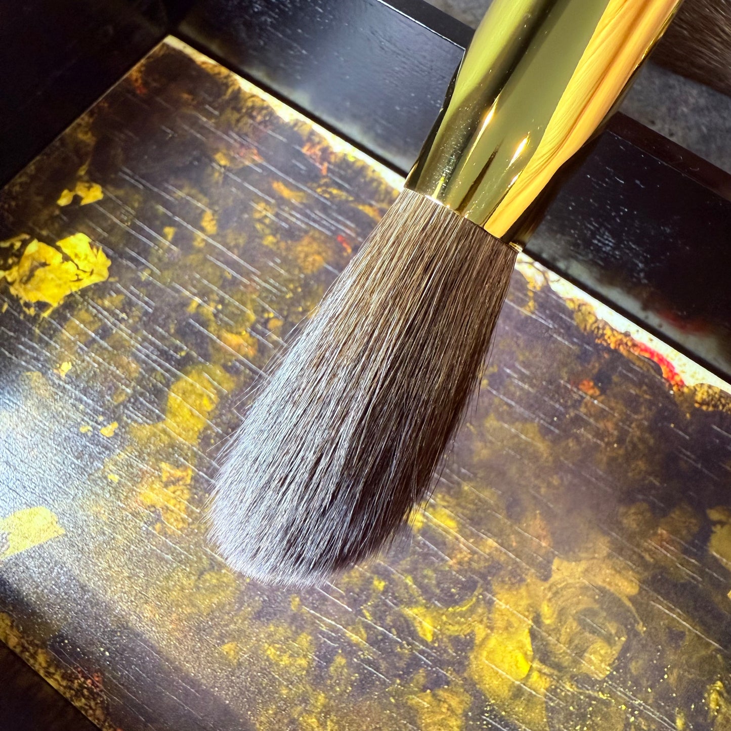 EIHODO WPP-2 setting brush flat round gray squirrel makie design