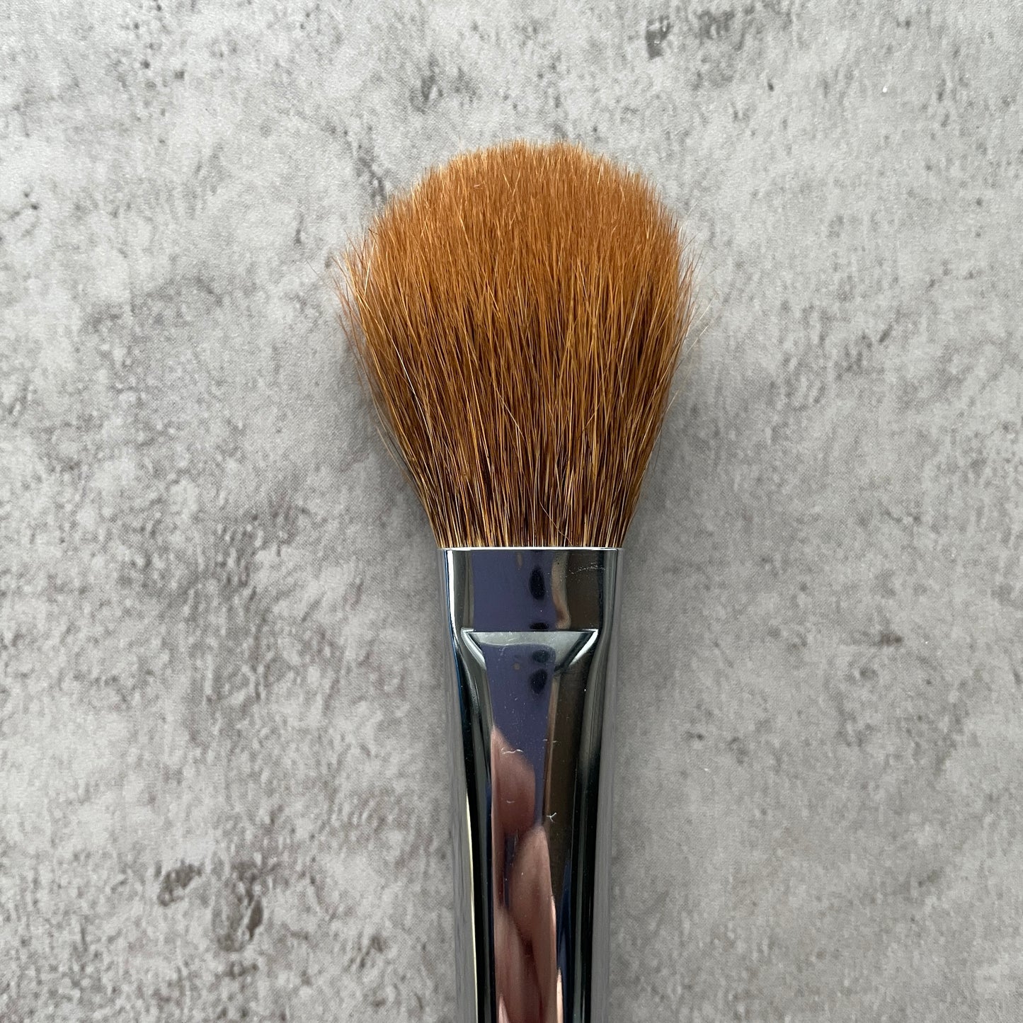 Tanseido Cheek/highlight Brush CQ14TSP,medium handle,flat round,tree squirrel