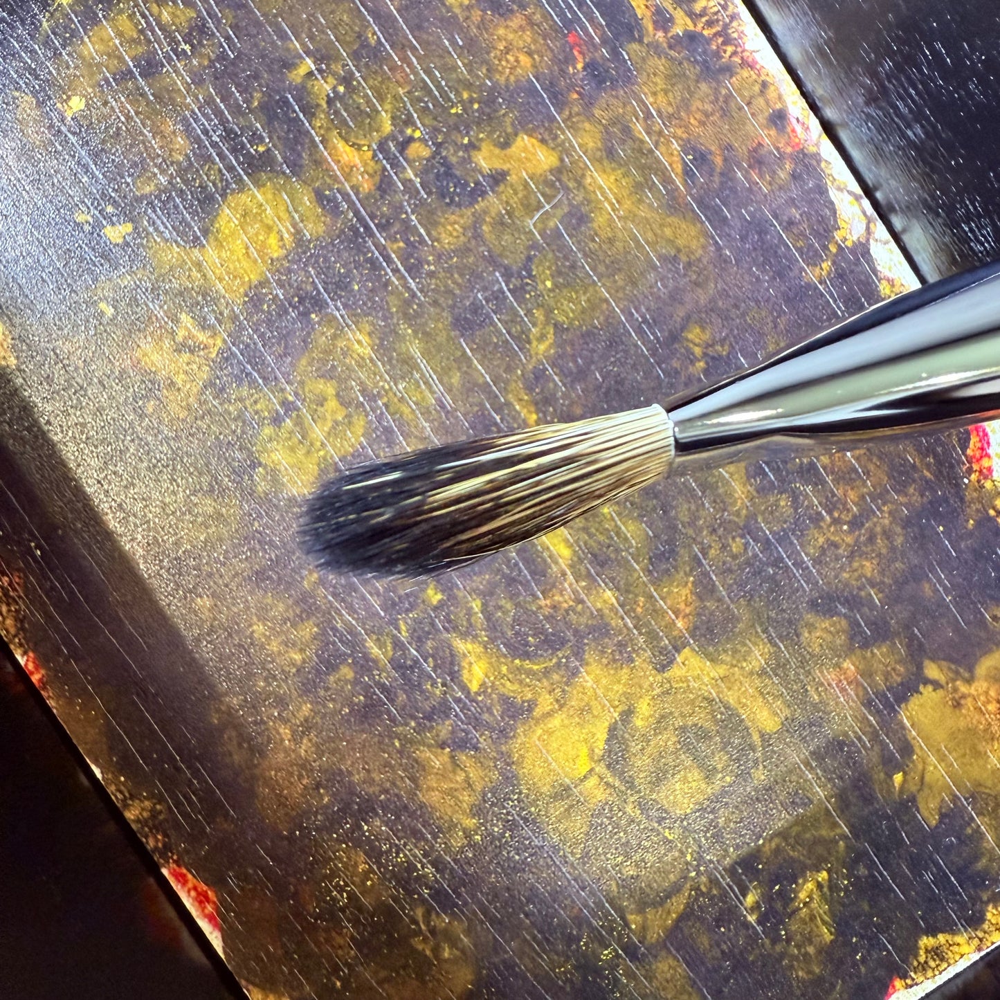 EIHODO Limited Edition foundation brush flat Japanese Raccoon