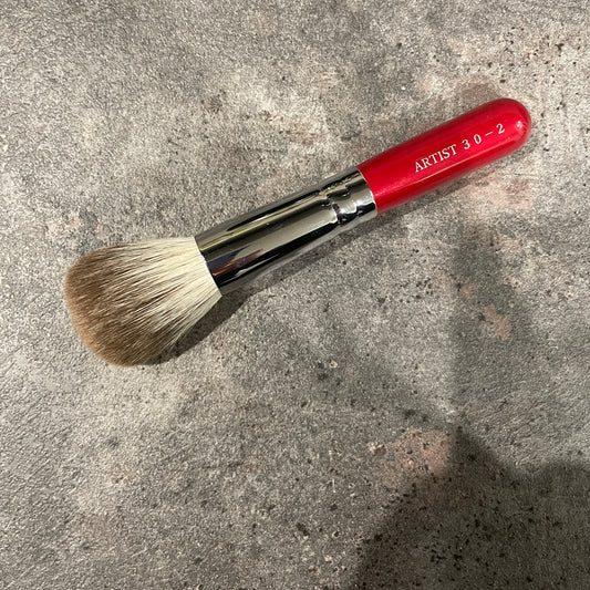 CHIKUHODO RE30-2 cheek brush,silver fox,round,artist series
