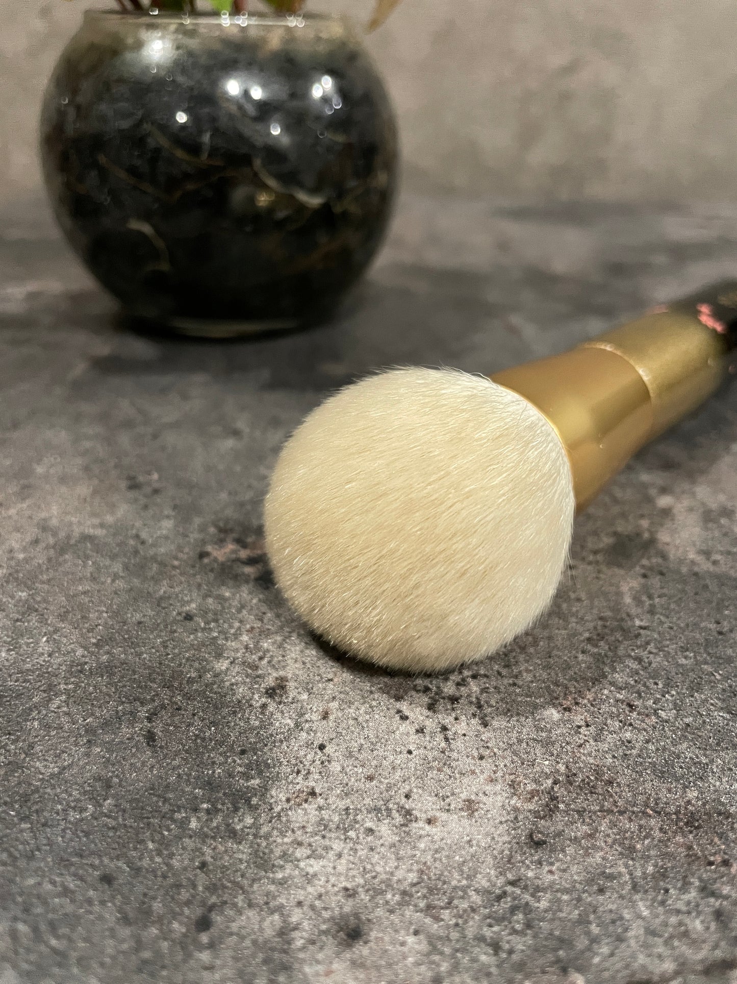 KOYUDO powder/fundation brush,limited Fuwafuwa,makie handle,high grand Saikoho