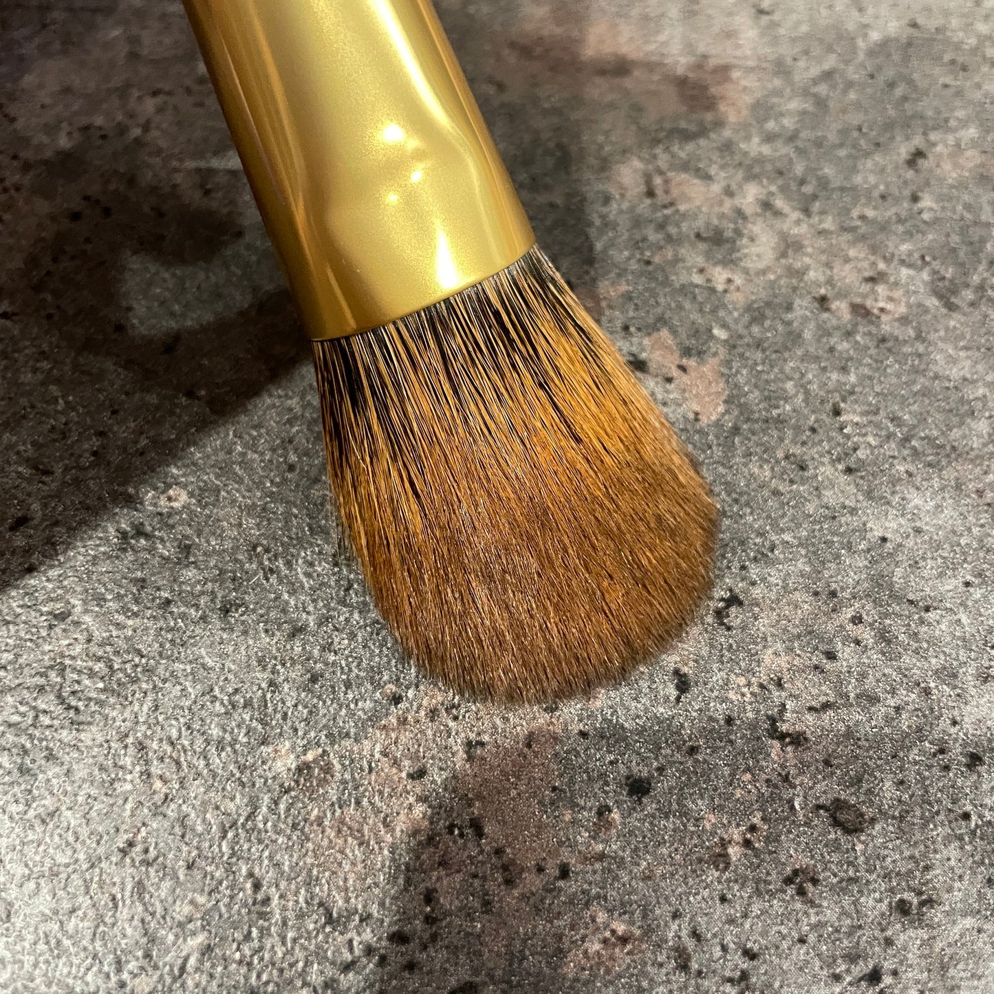 KOYUDO RCS cheek brush,flat round,red Canadian squirrel,by Yoshiki