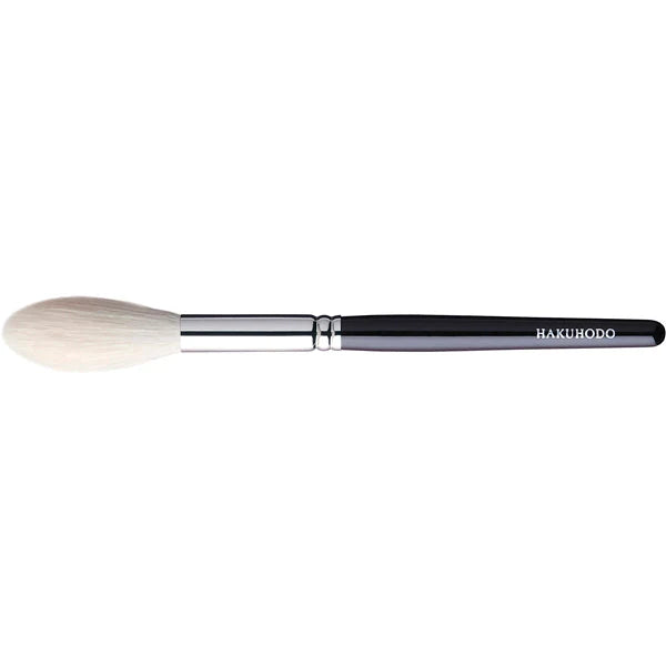 HAKUHODO G5537 cheek highlight brush goat hair flame shape