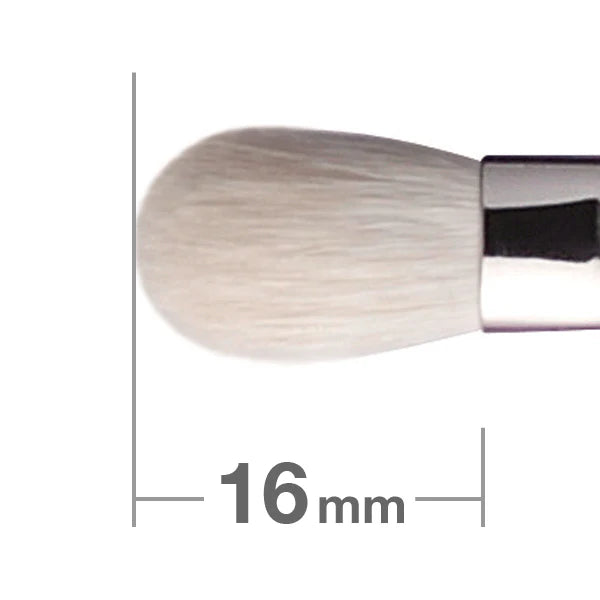 HAKUHODO J5523 BKSL  eyeshadow brush flat round goat