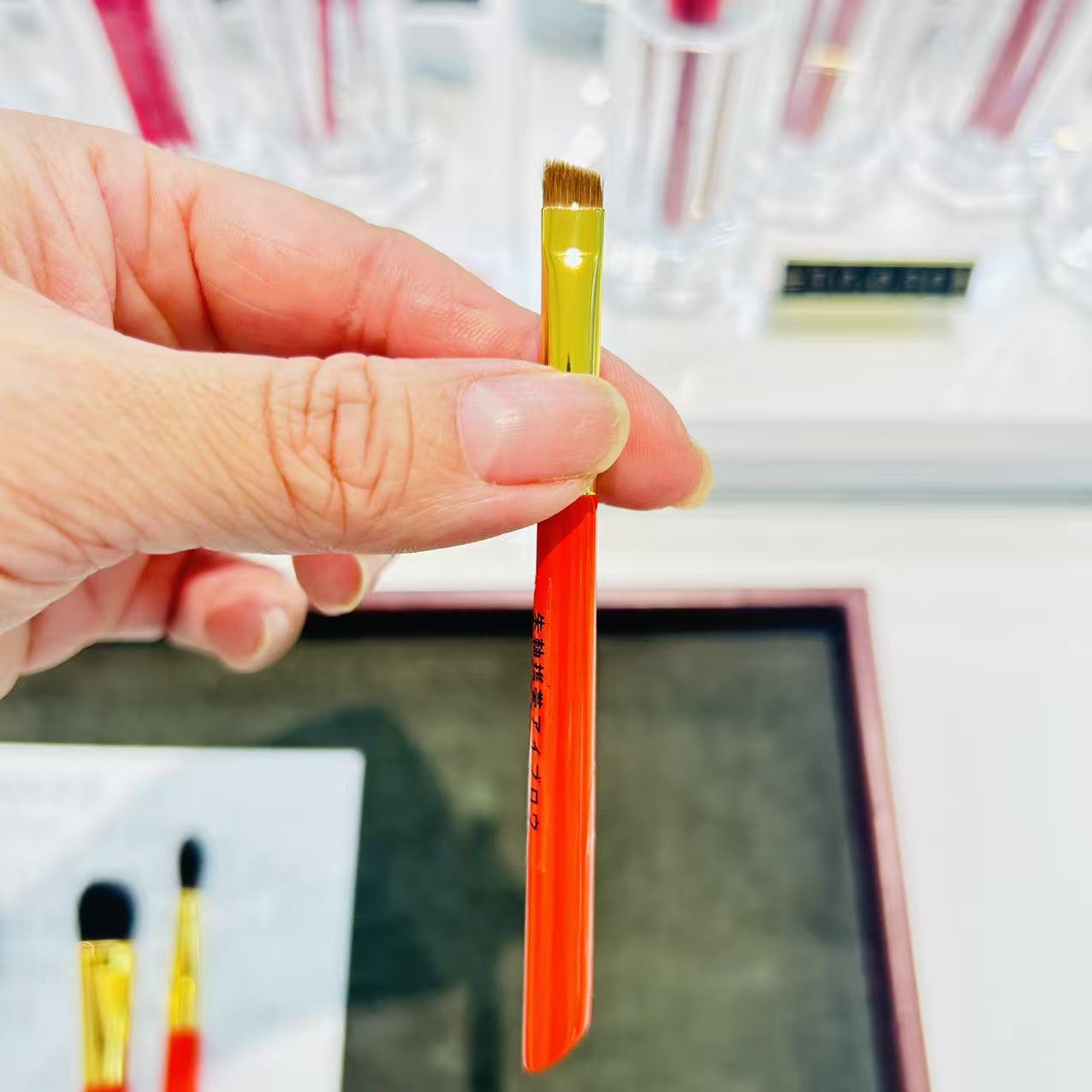 HAKUHODO eyebrow eyeliner brush S series PORTABLE kolinsky