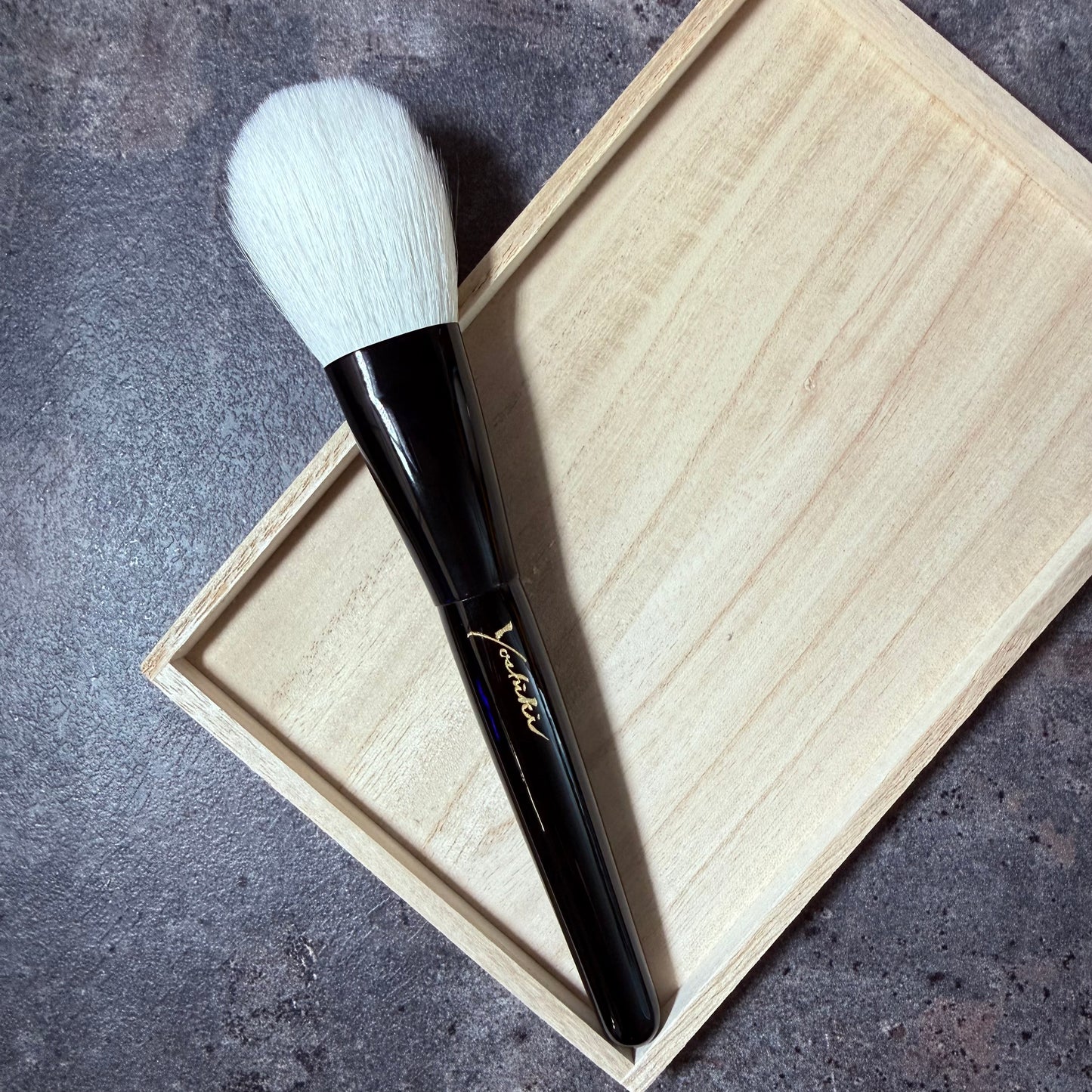 KOYUDO makeup brush Powder Brush S Flat round Saikoho
