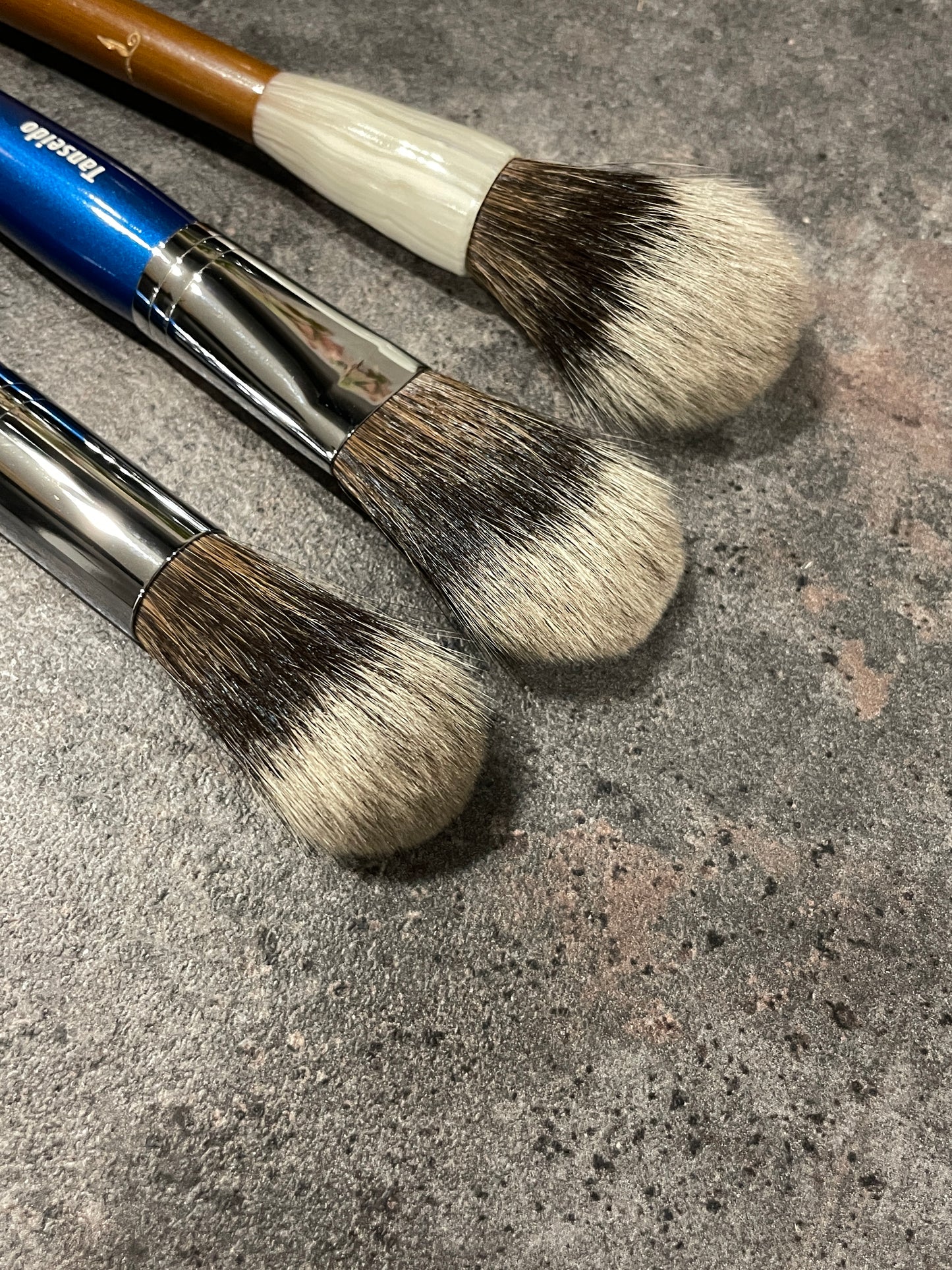 Tanseido limited edition cheek brush,CC20/CQ20,white pine squirrel