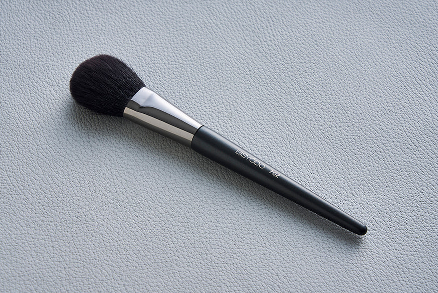 BISYODO T-702 cheek brush,round-flat,sokoho,TSUMUGI serise