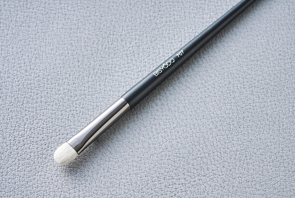 BISYODO T-707 eyeshadow brush,round-flat,sokoho goat,TSUMUGI serise