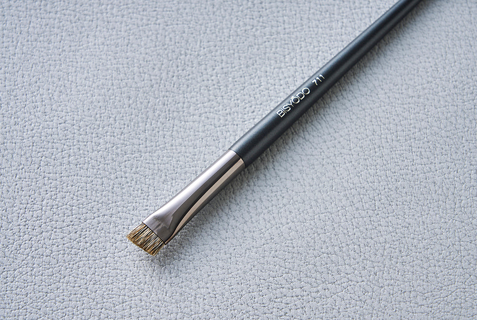 BISYODO T-711 Eyebrow Brush,angle,Badger,TSUMUGI serise