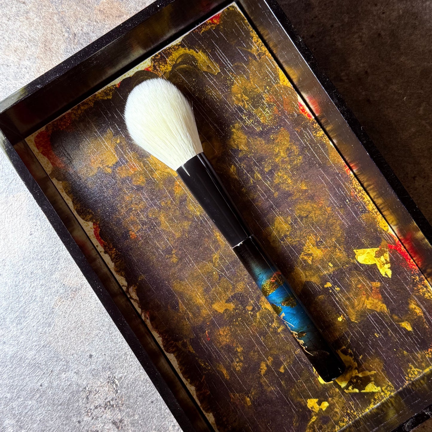 KOYUDO 2025 limited edition cheek brush close to gokujyo saibikoho Wajima-Nuri by Yoshiki