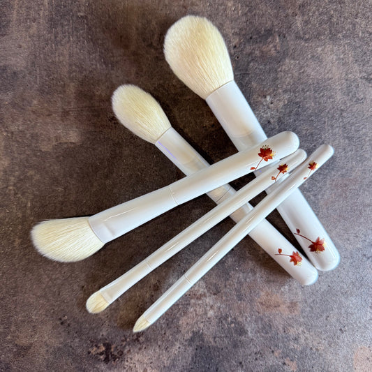 KOYUDO makeup brush set high grade saikoho makie by Yoshiki (only 4 sets)