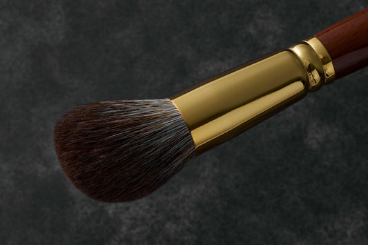 (Pre-order)BISYODO B-P-03 Perfect Fit Powder Brush Angle silver fox mix saikoho