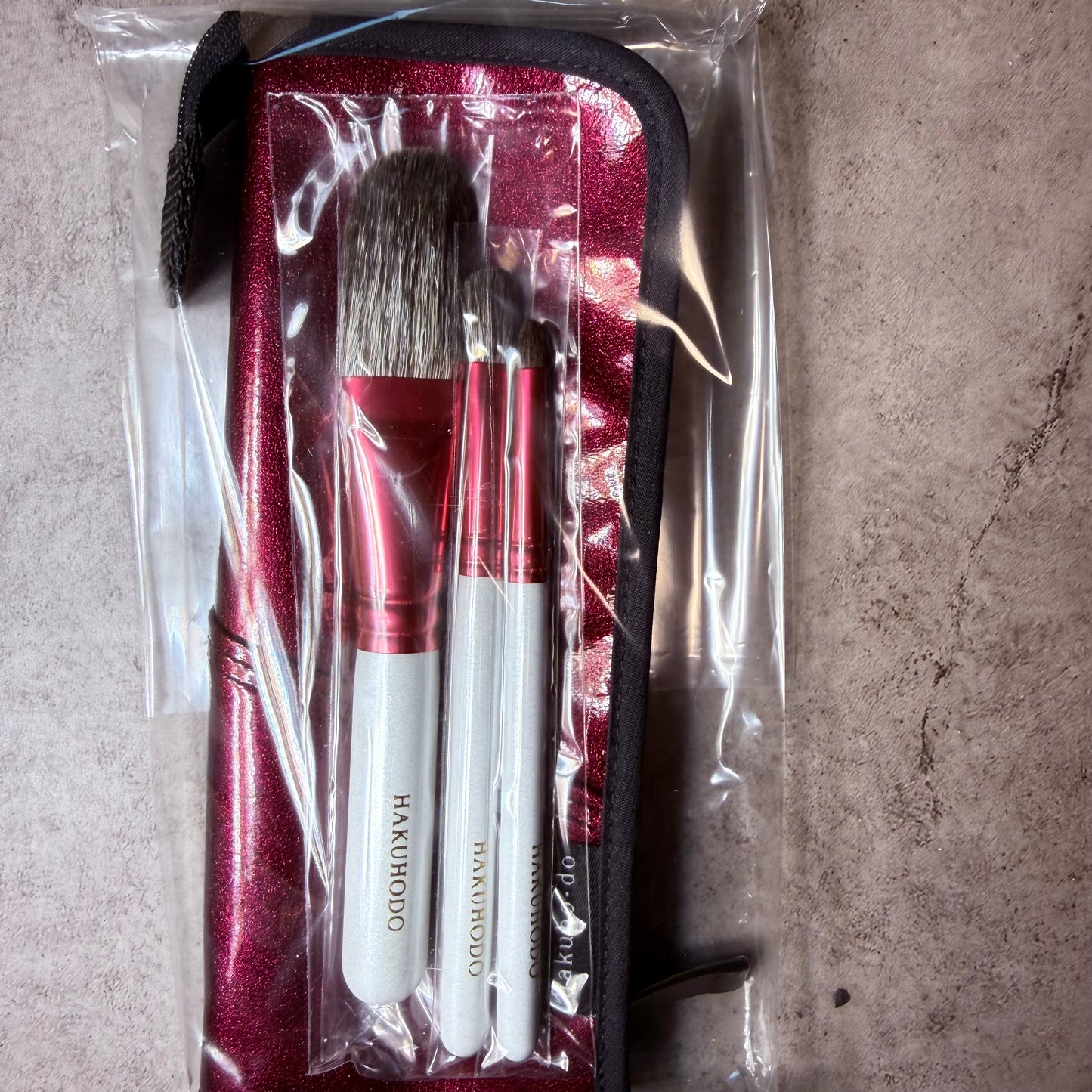 HAKUHODO limited makeup brush set