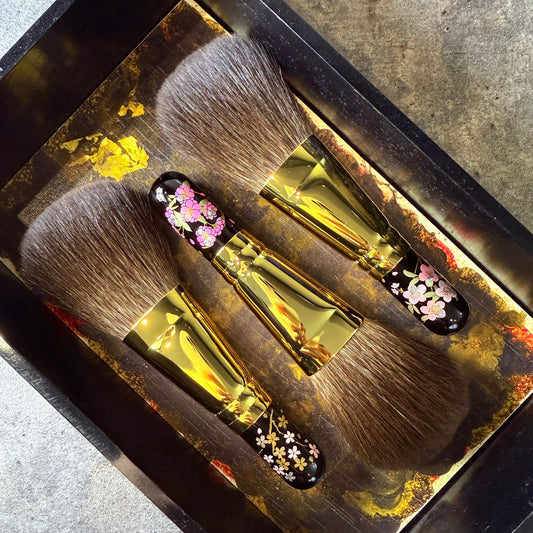 EIHODO WPP-2 setting brush flat round gray squirrel makie design