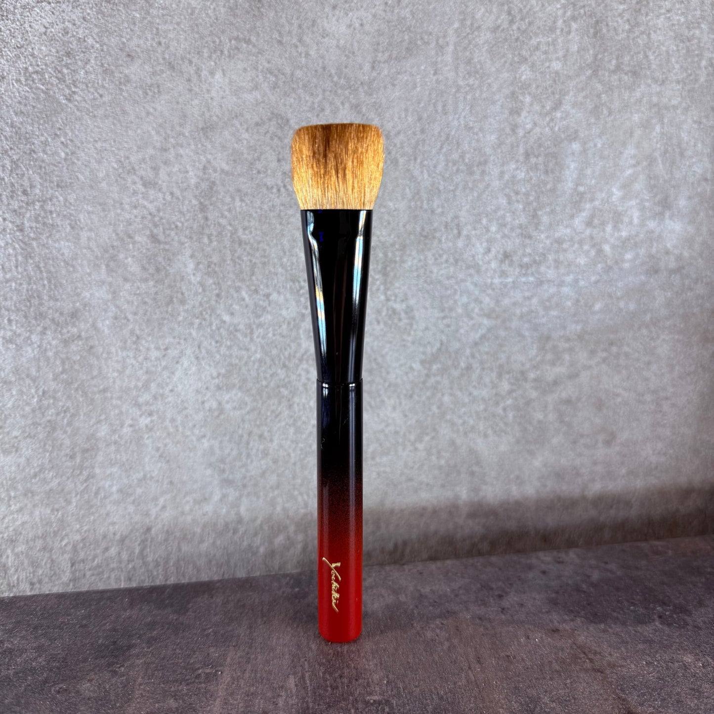 KOYUDO five-sided face brush S kakishibusome high grade Saikoho by Yoshiki