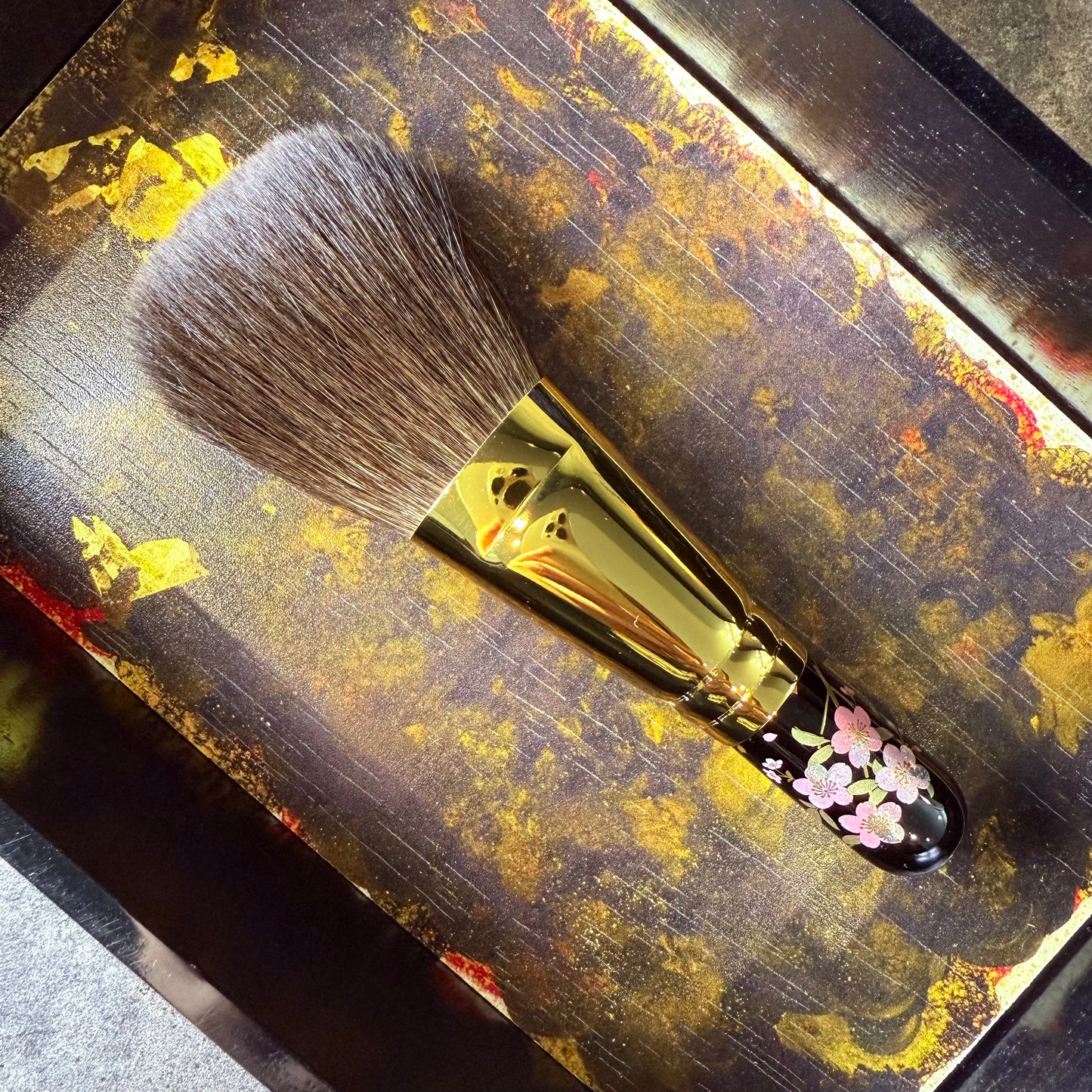 EIHODO WPP-2 setting brush flat round gray squirrel makie design