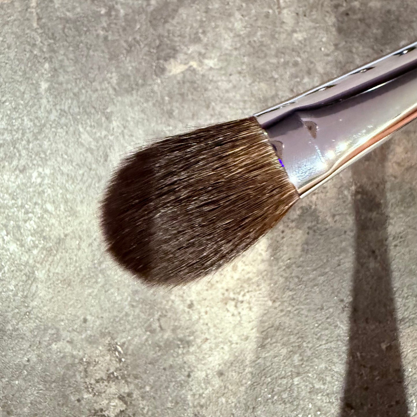 Takeda brush Outlet check highlights brush gray squirrel