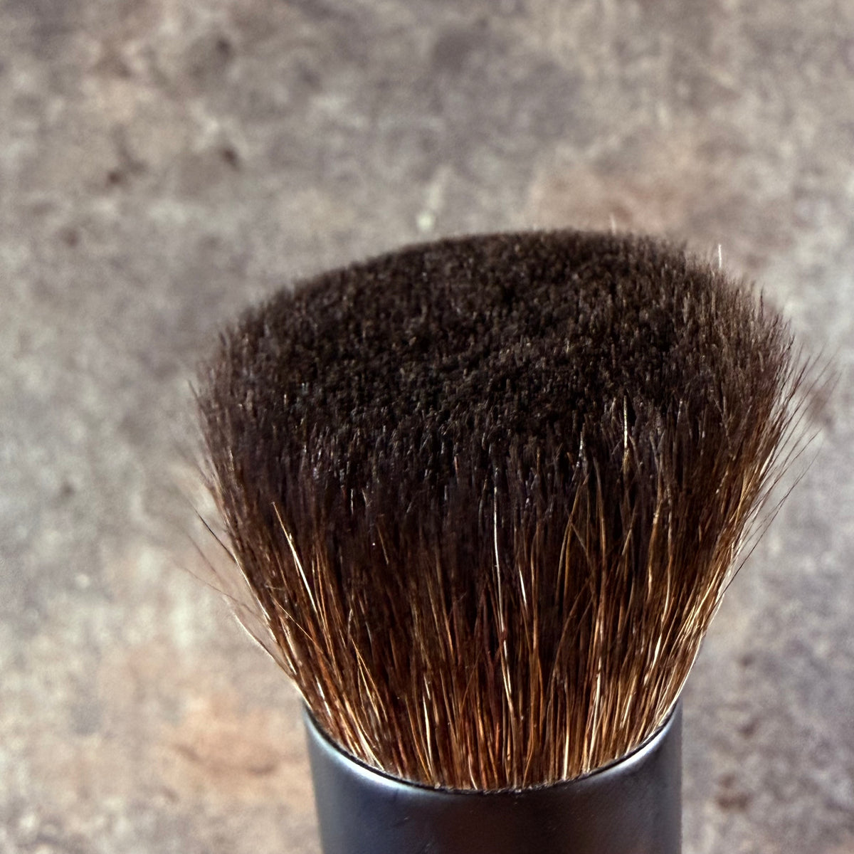 Mizuho outlet CMP511 Foundation Brush Angle Gray Squirrel mix Goat