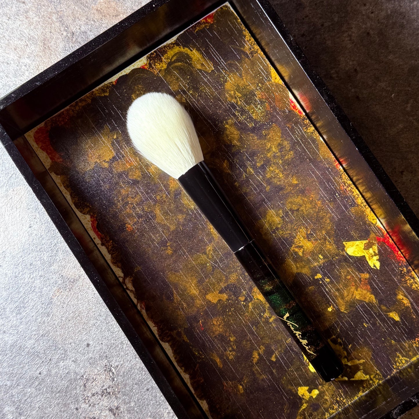 KOYUDO 2025 limited edition cheek brush close to gokujyo saibikoho Wajima-Nuri by Yoshiki