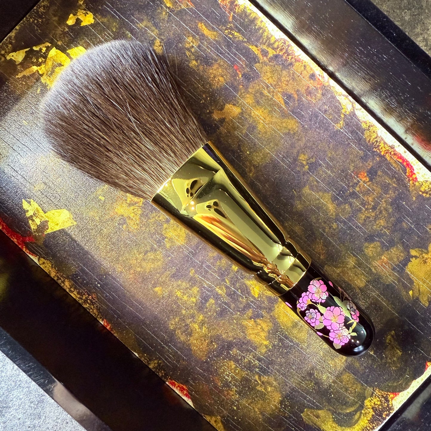 EIHODO WPP-2 setting brush flat round gray squirrel makie design