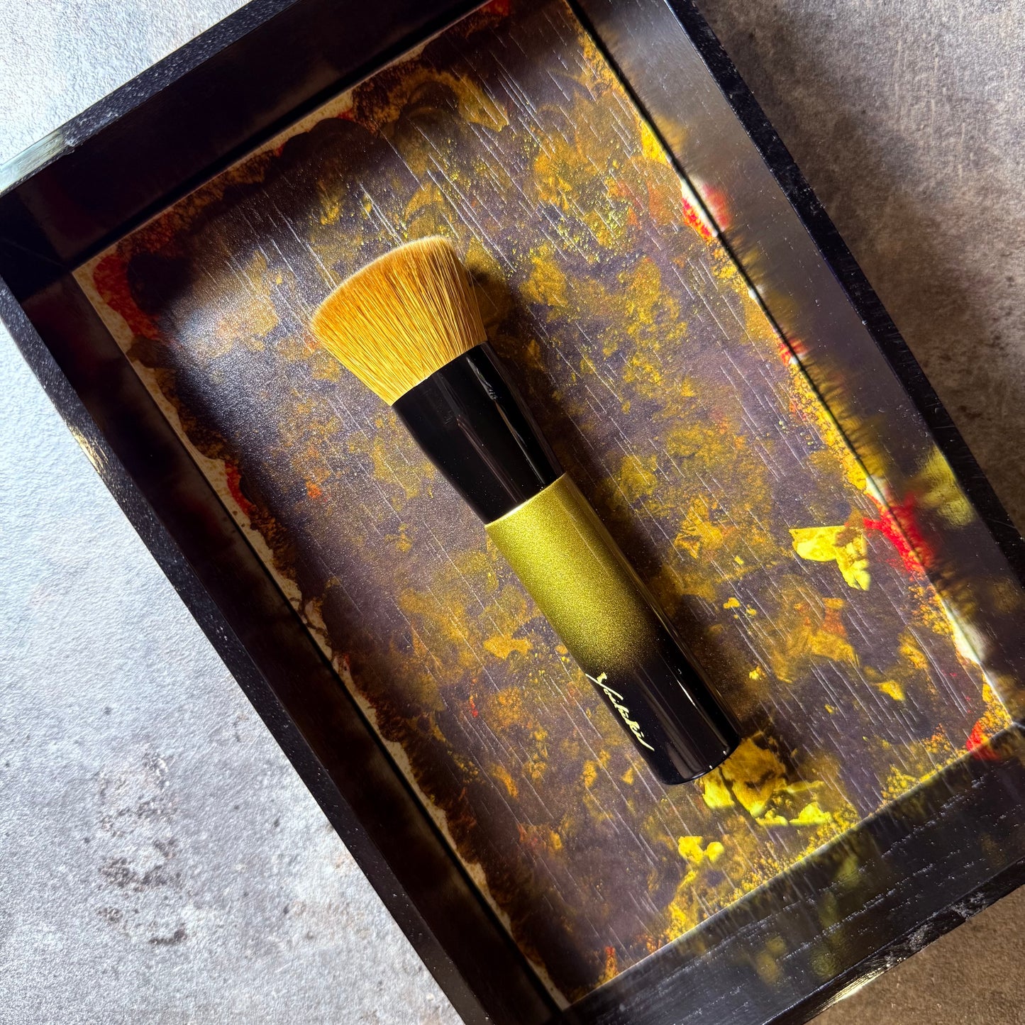 KOYUDO super kolinsky Flat top fundation brush by Yoshiki