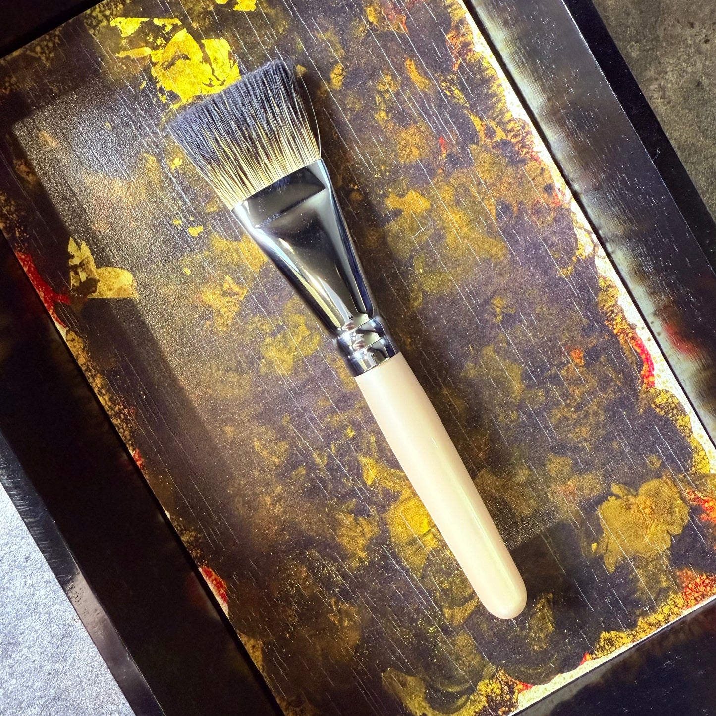 EIHODO Limited Edition foundation brush flat Japanese Raccoon