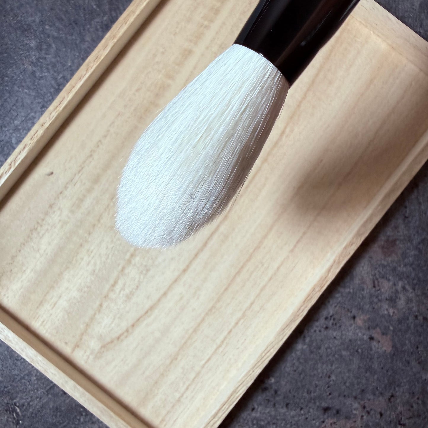 KOYUDO makeup brush Powder Brush S Flat round Saikoho