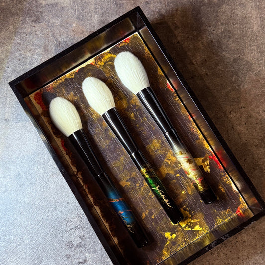 KOYUDO 2025 limited edition cheek brush gokujyo saibikoho Wajima-Nuri by Yoshiki
