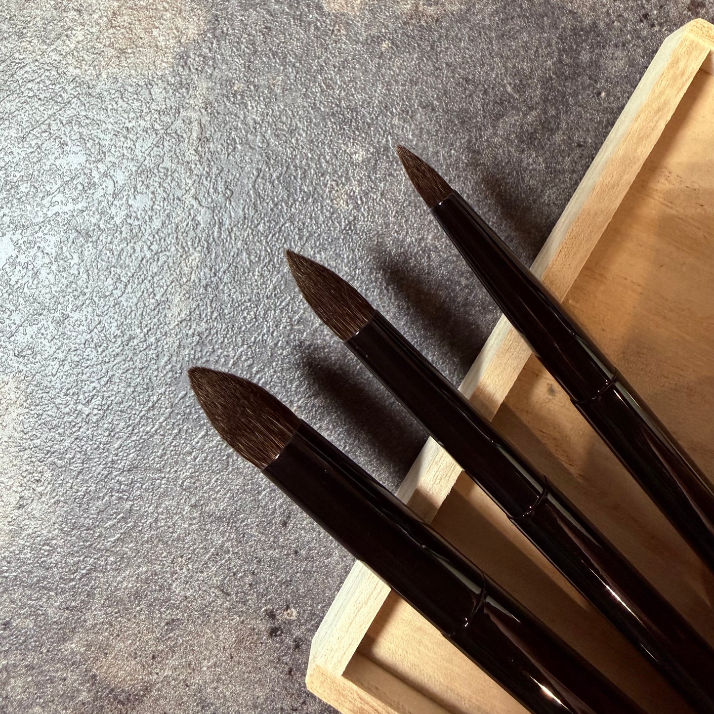 KOYUDO Eyeshadow brush set Gray Squirrel