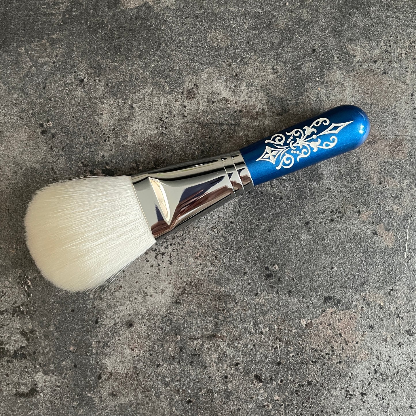 Tanseido make up brush EQ28 powder cheek brush vintage saikoho goat hair