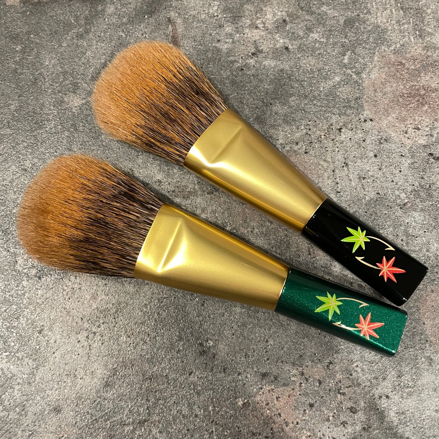 KOYUDO RCS face brush L,55mm,Makie momiji handle,red Canadian squirrel,by Yoshiki