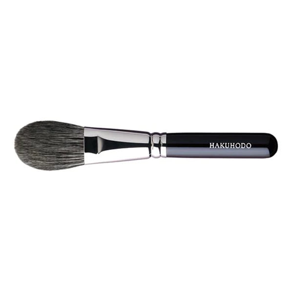 HAKUHODO G5545 cheek brush gray squirrel mix goat