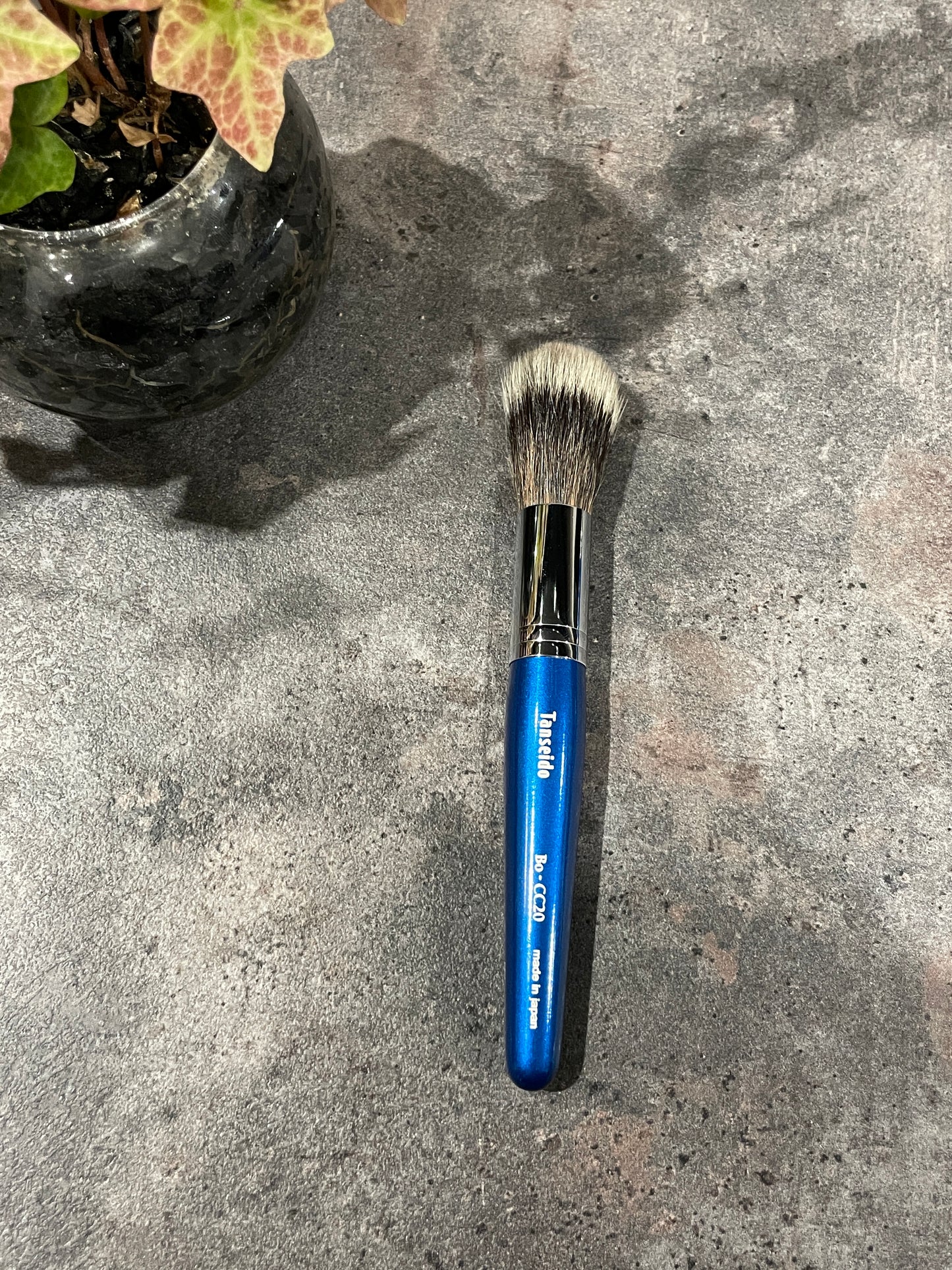 Tanseido limited edition cheek brush,CC20/CQ20,white pine squirrel