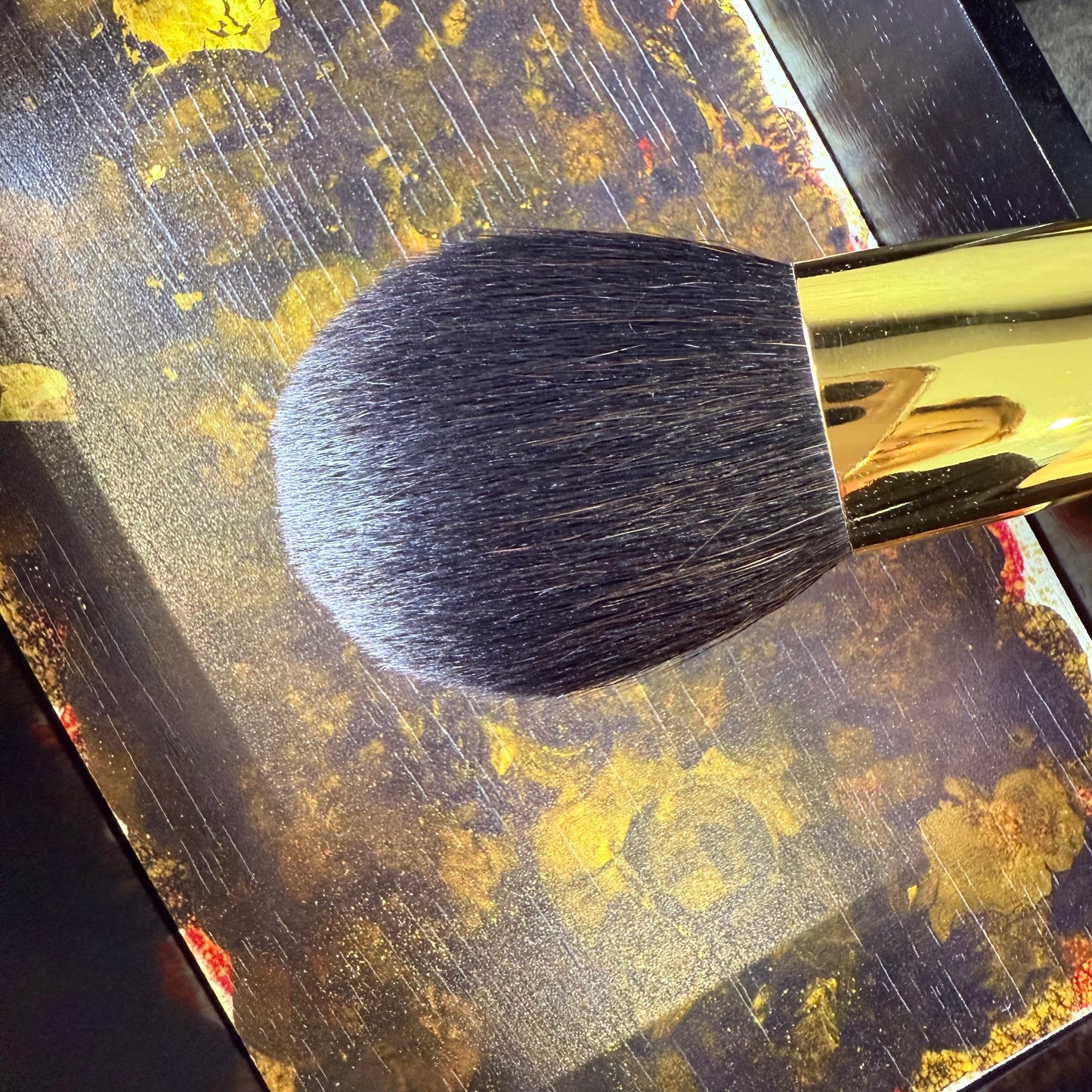 EIHODO GP-2 power brush flat round gray squirrel mix sokoho makie design