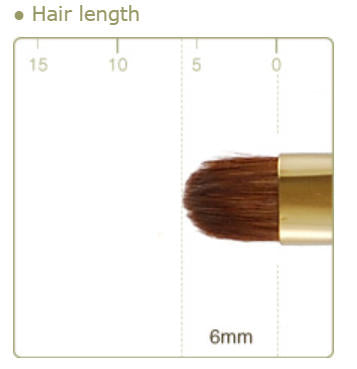 CHIKUHODO G-5 Eyeliner Brush Shadow liner Weasel