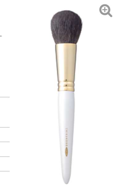 CHIKUHODO GSN-4 Cheek/Highlight Brush Gray Squirrel mix sokoho