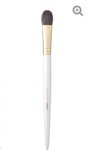 CHIKUHODO GSN-7 Eye shadow Brush Round Flat Gray squirrel mix fitch