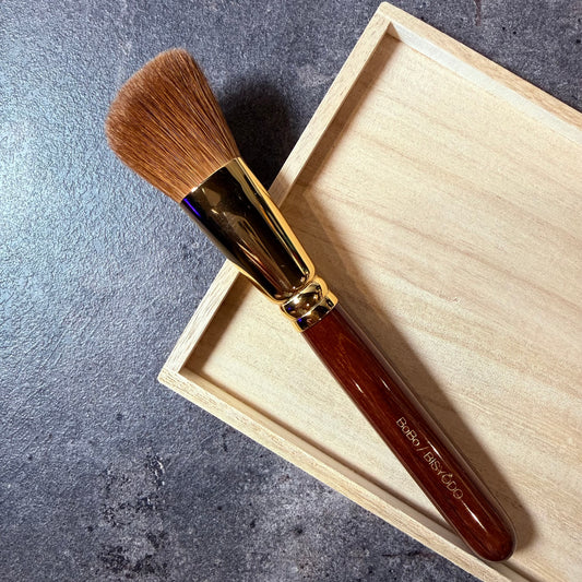 BISYODO bobo collaboration cheek brush angled kolinsky