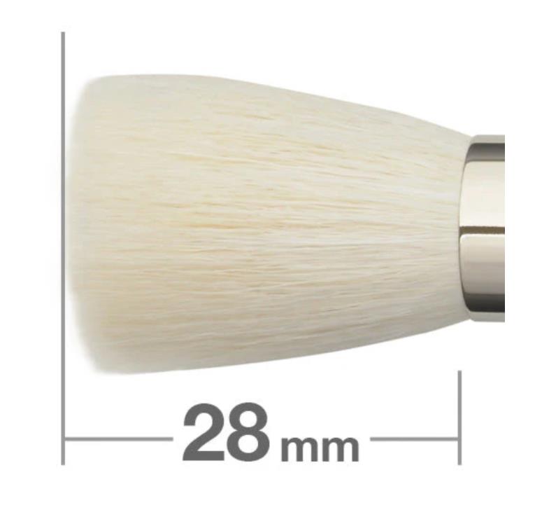 HAKUHODO J9002 cheek brush face brush flat top goat hair