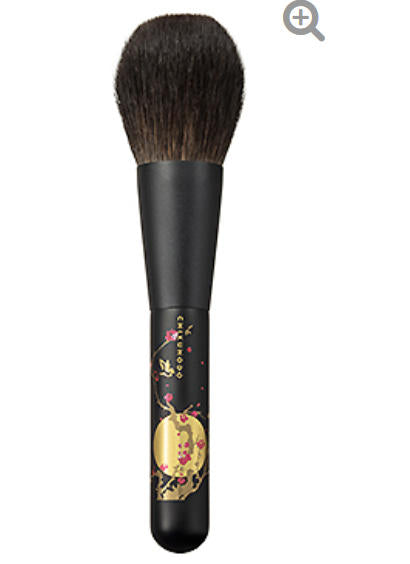 CHIKUHODO MK-UM Powder Brush Flat-round Gray squirrel Makie