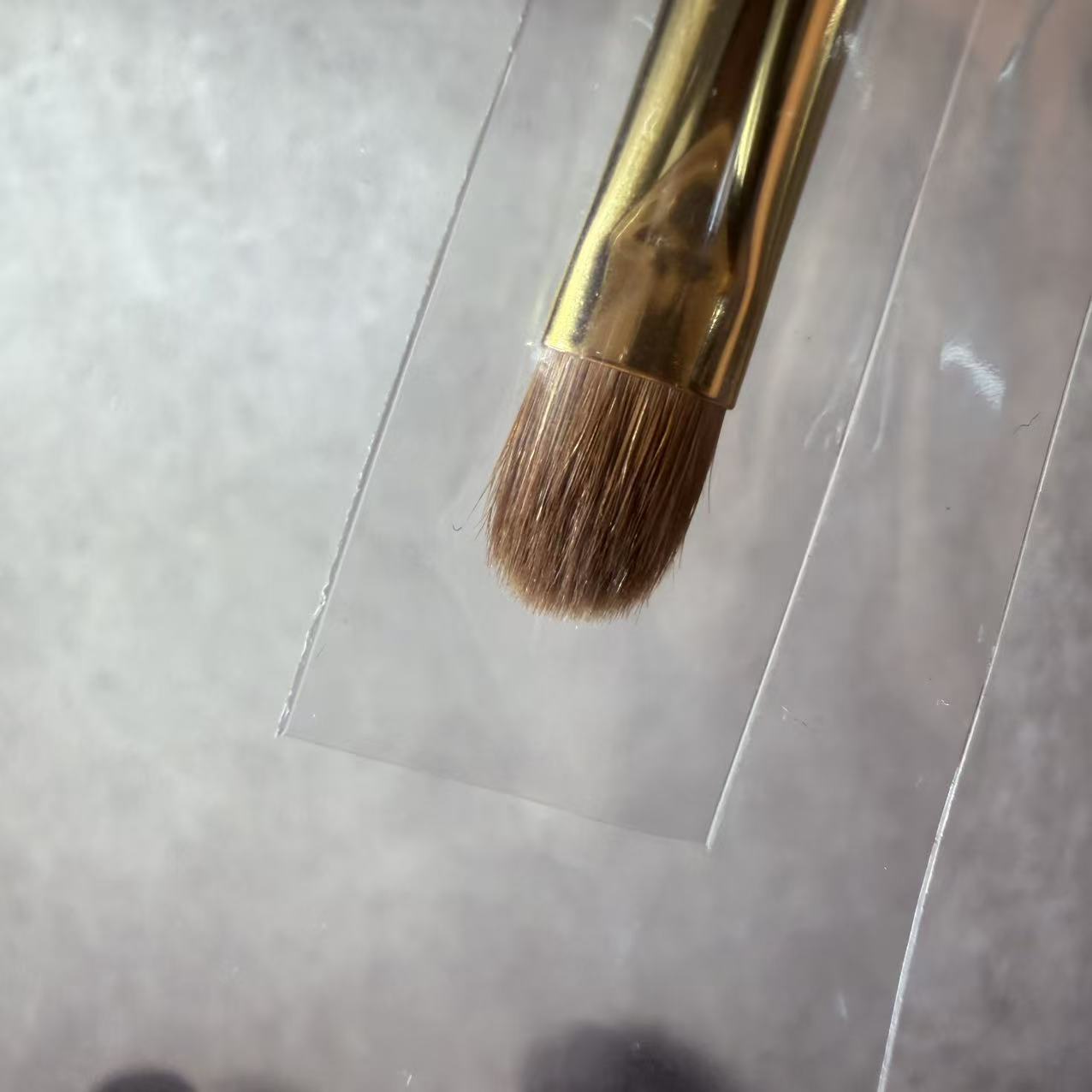 HAKUHODO S139 S139BK Eyeshadow brush flat round M weasel