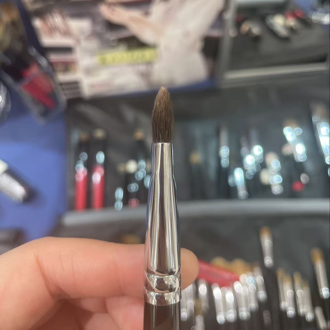 Takeda Brush SH14TSD SQU eyeshadow brush L gray squirrel