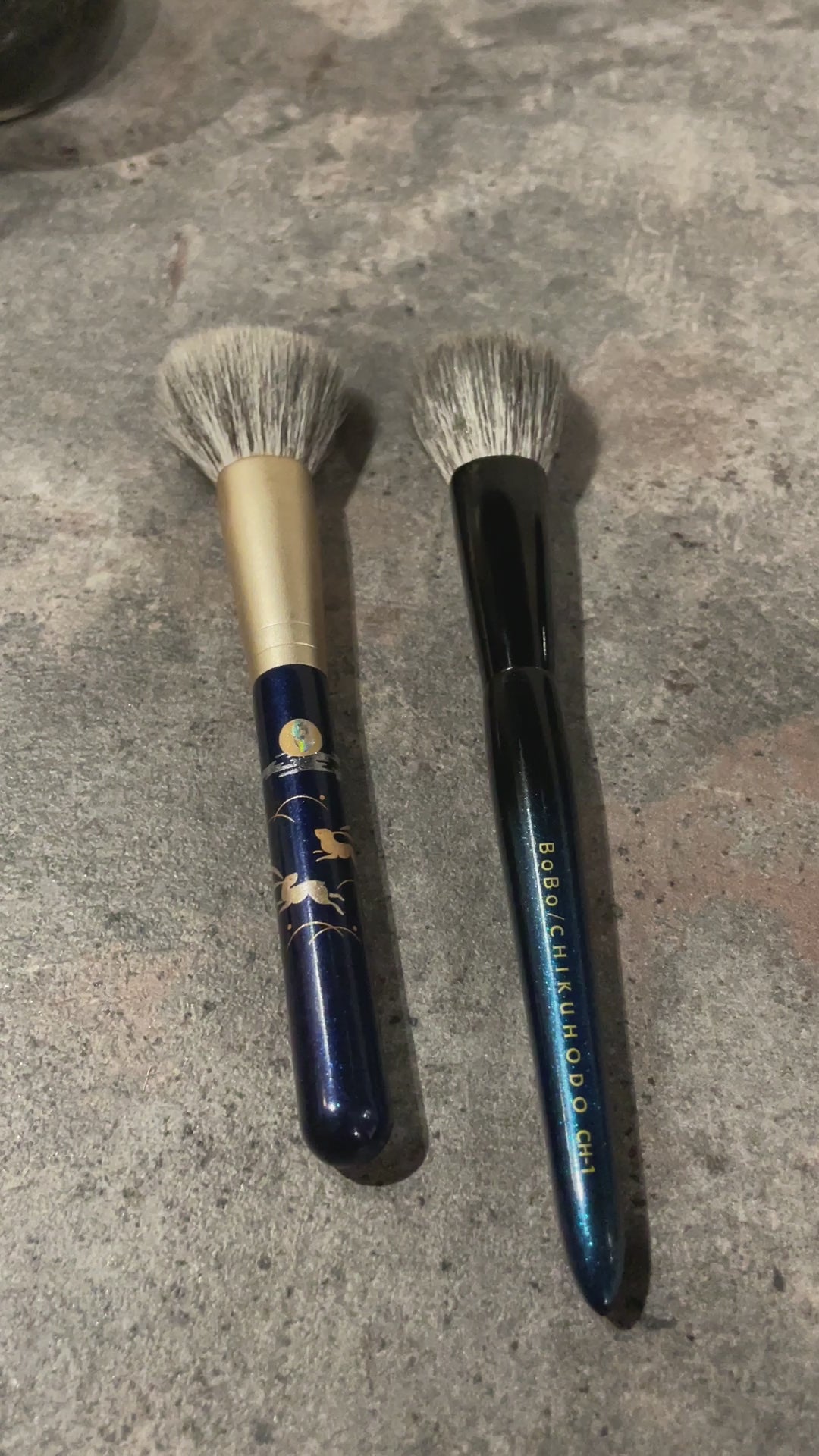 BBoBo x CHIKUHODO CH-1 Cheek & Highlight Brush (Nebulae Series) 3D